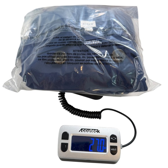 J Crew Women's Double Breasted Belted Trench Coat Navy Blue 100% Cotton Size 16 - Picture 9 of 9